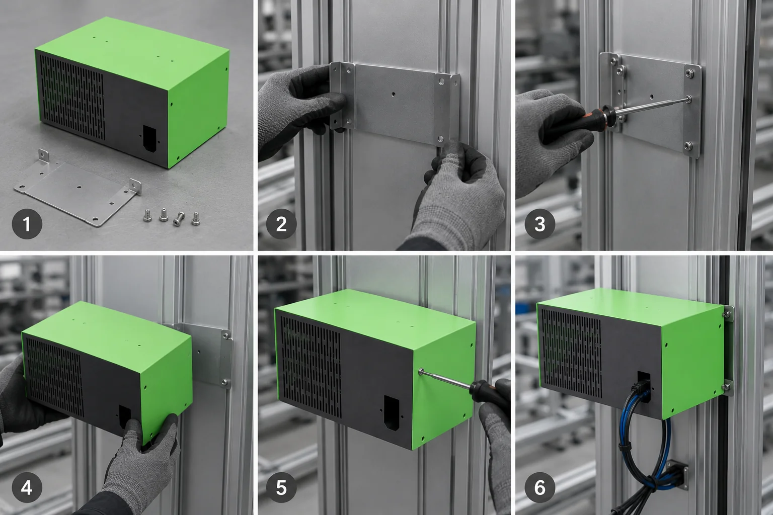 Metal part application details